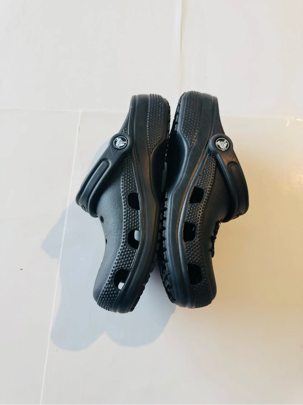 CROCS Black Classic Clog Sandals with Character Charms